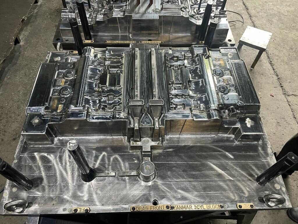 Cylinder Block Casting – Sectional View