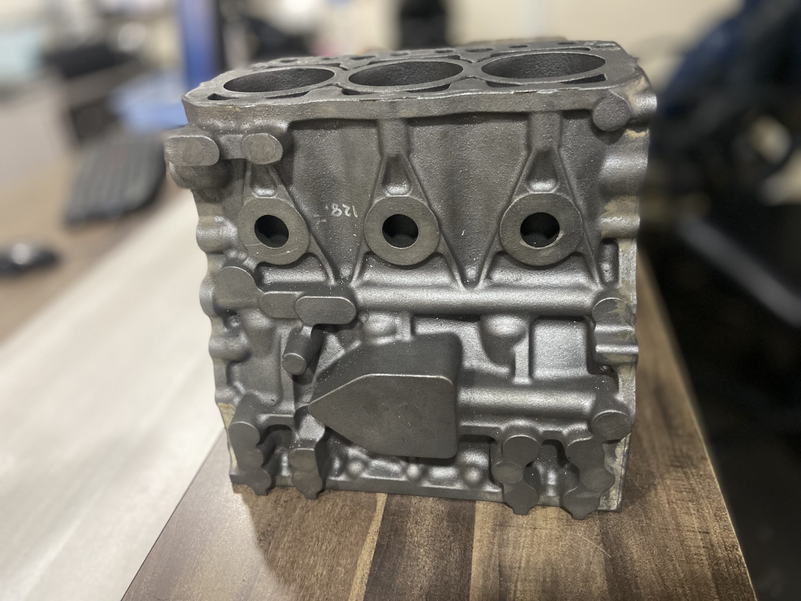 Cylinder Block Casting – Top Deck View
