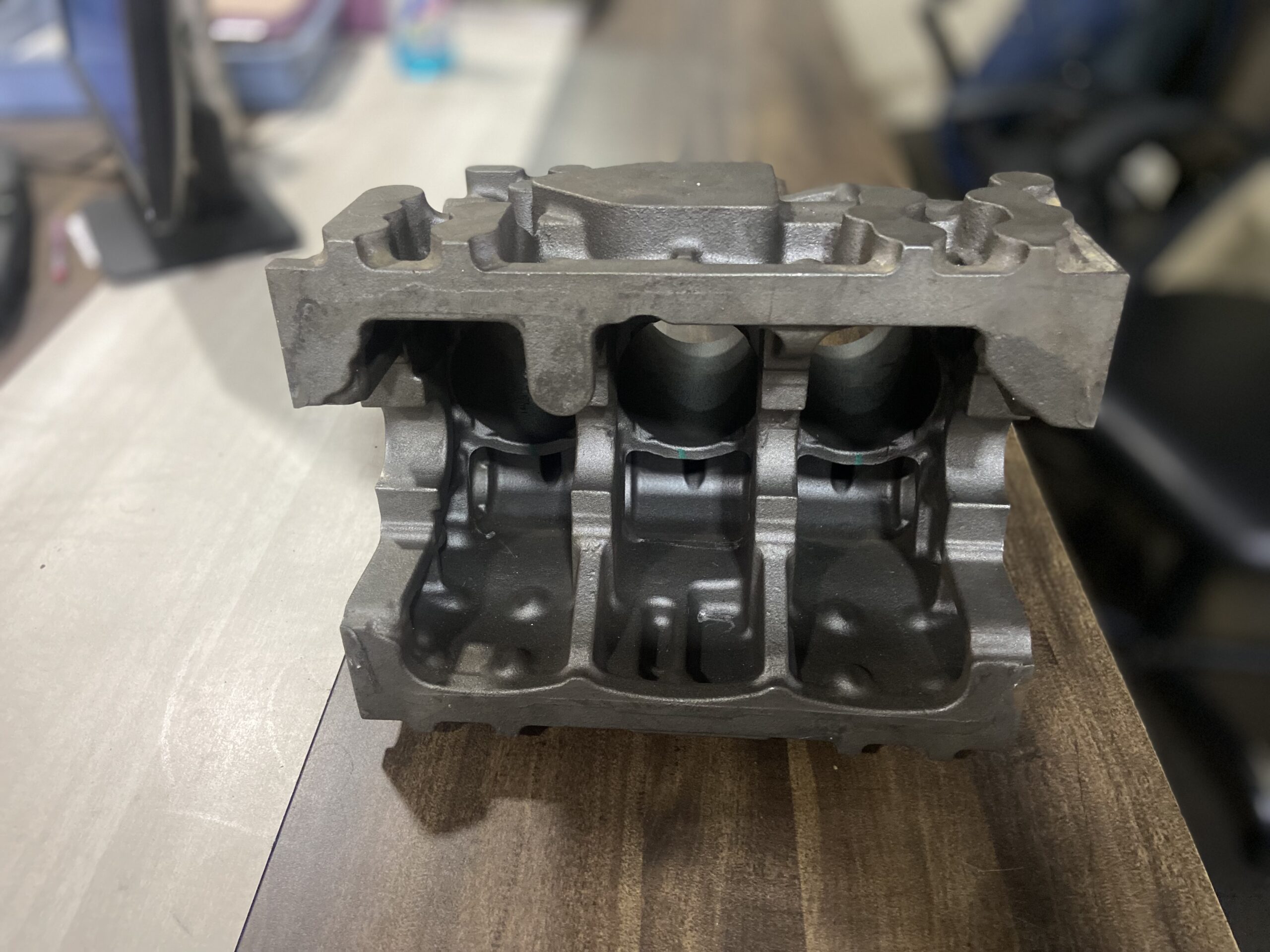 Cylinder Block – Machined Bore Detail