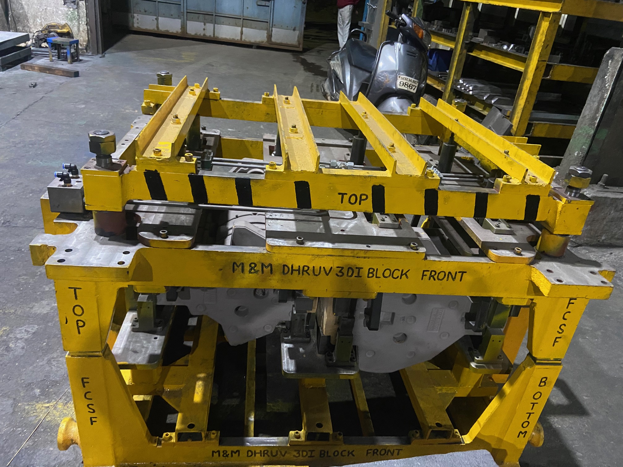 Core Transfer Fixture – M&M Dhruv 3DI Block