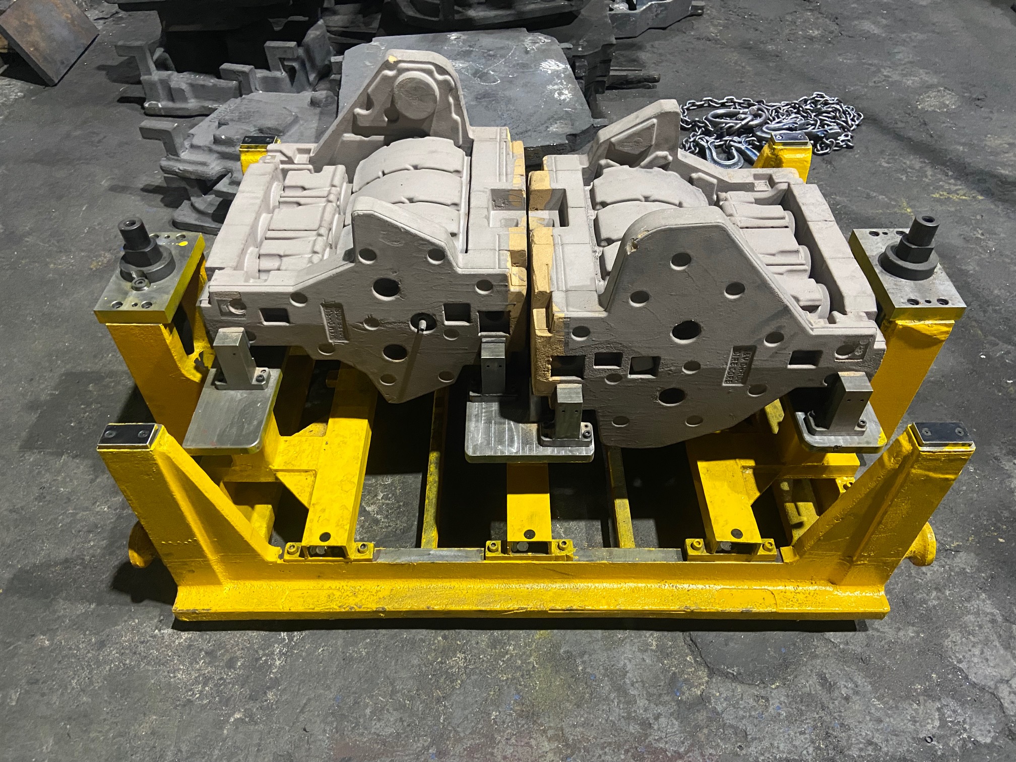 Core Assembly Fixture – Cylinder Block Core Set
